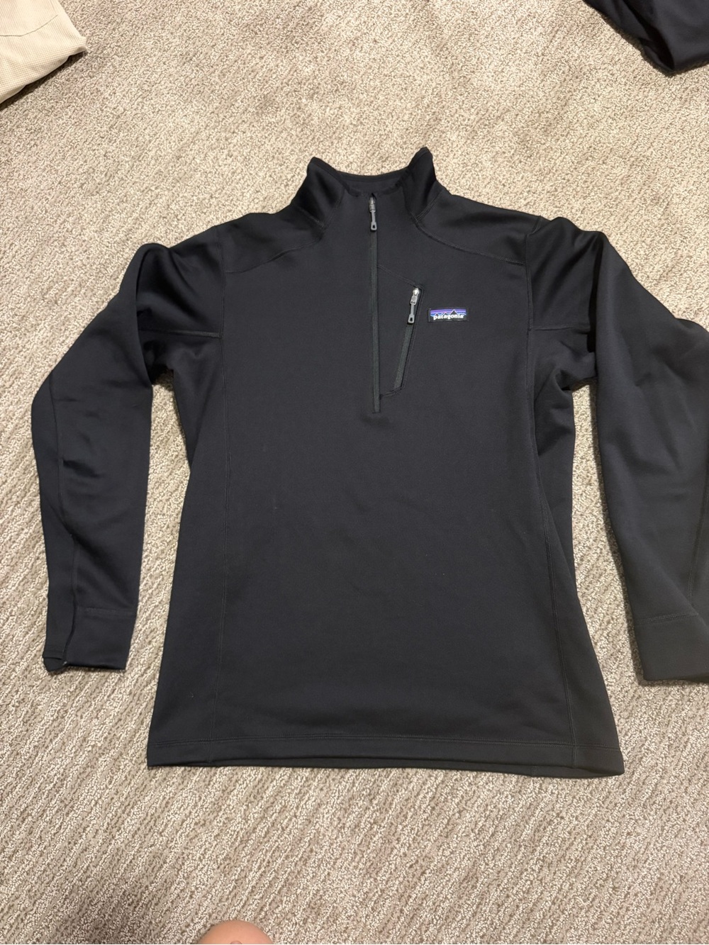 Patagonia Black 1/4 zip